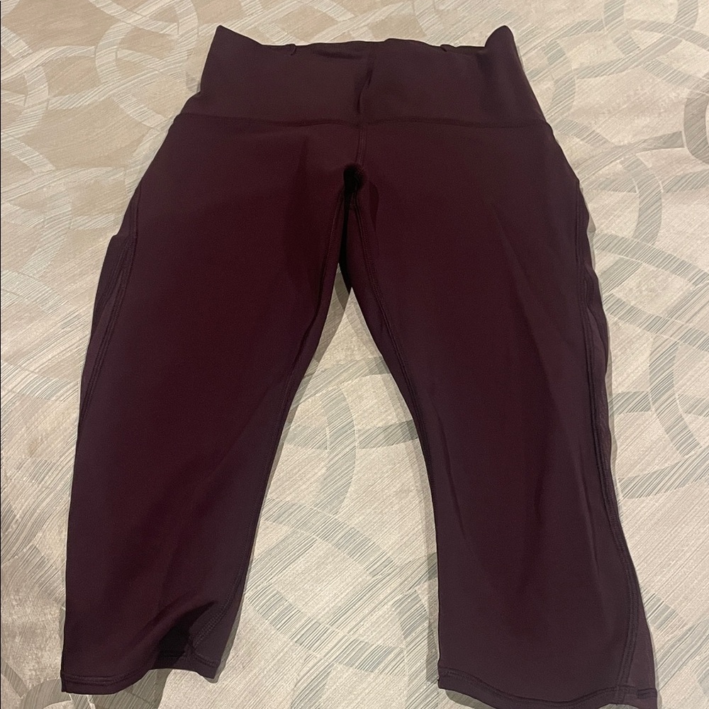 Lululemon High-Rise Crop 17” leggings - Picture 2 of 4